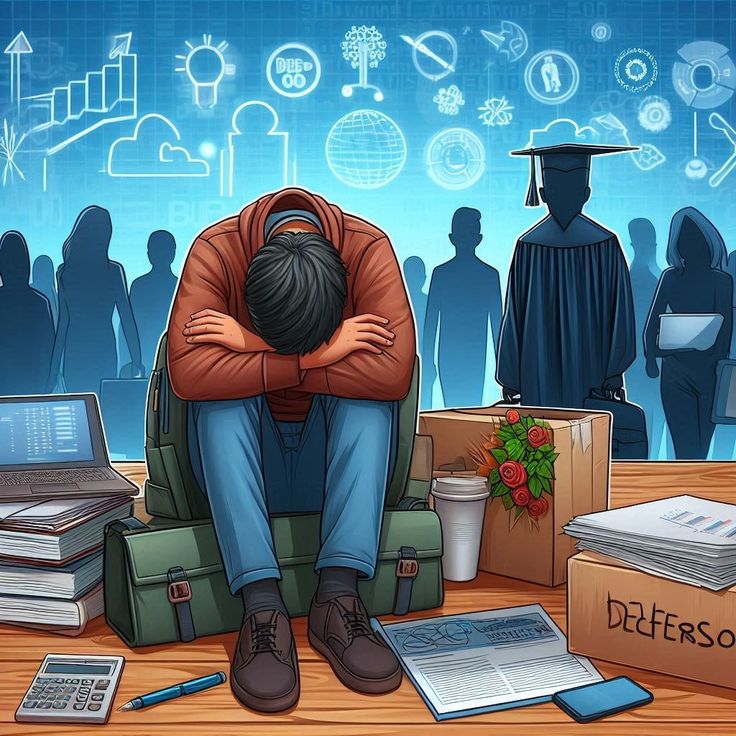 Students shifting from outdated university classrooms to modern, tech-driven learning platforms representing the future of education.